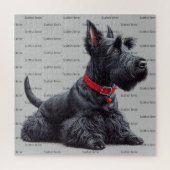 Scottish Terrier in Legpuzzel (Verticaal)