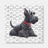 Scottish Terrier in Magneet (Voorkant)