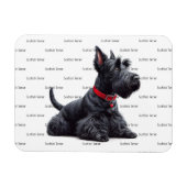 Scottish Terrier in Magneet (Horizontaal)