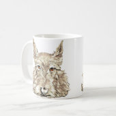 Scottish Terrier in Wheaten Koffiemok (Voorkant links)