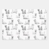 Scottish Terrier Inpakpapier Vel (Voorkant)