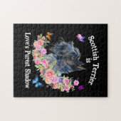 Scottish Terrier is de puurste schaduw van de lief Legpuzzel (Horizontaal)
