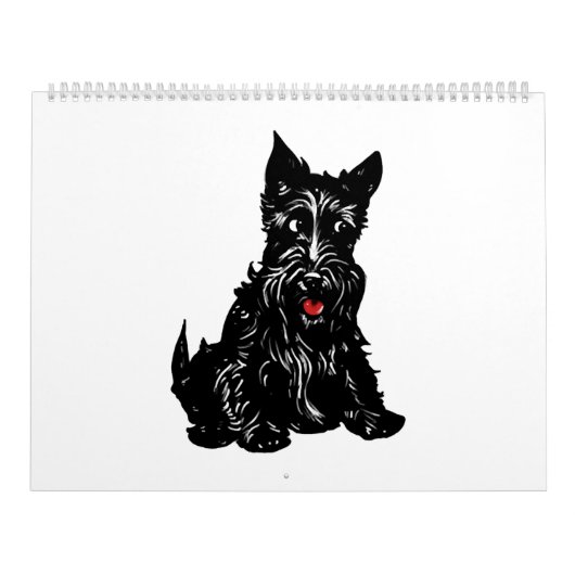 Scottish Terrier Kalender (Hoes)