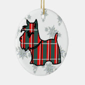 SCOTTISH TERRIER KERAMISCH ORNAMENT (Rechts)