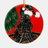 Scottish Terrier Keramisch Ornament (Voorkant)