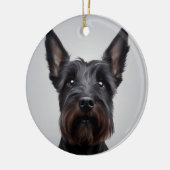 Scottish Terrier Keramisch Ornament (Links)