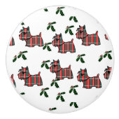 Scottish Terrier Keramische Knop (Voorkant)