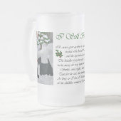 Scottish Terrier kerstcadeaus Matglas Bierpul (Voorkant links)
