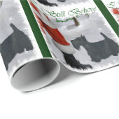 Scottish Terrier Kerstmis Cadeaupapier (Rol Hoek)