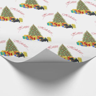 Scottish Terrier Kerstmis Cadeaupapier