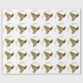 Scottish Terrier Kerstmis Cadeaupapier (Vlak)