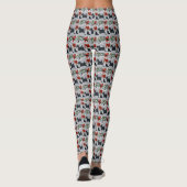 Scottish Terrier Kerstmis Leggings (Achterkant)
