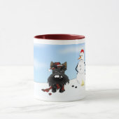 Scottish Terrier Kerstmis Mok (Midden)