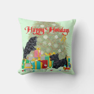 Scottish Terrier Kerstmis Pillow Kussen