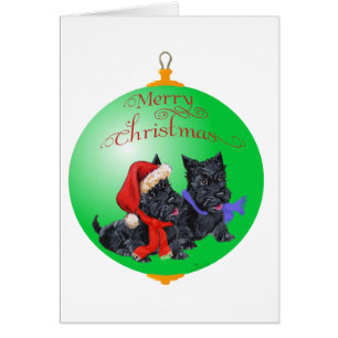 Scottish Terrier Kerstversier