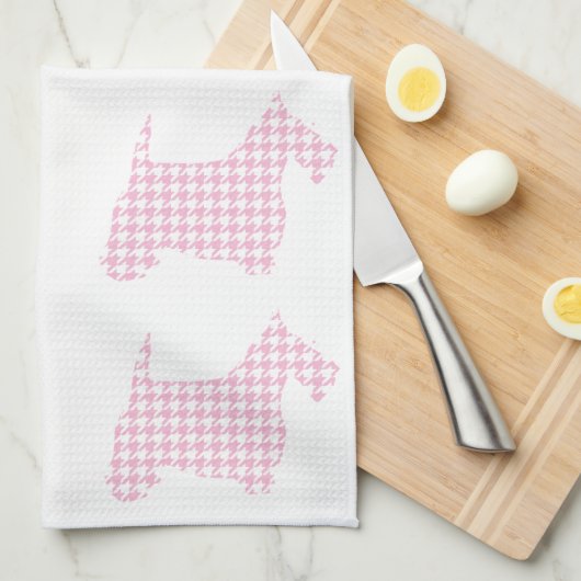 Scottish Terrier Kitchen Towels Theedoek (Quarter Fold)