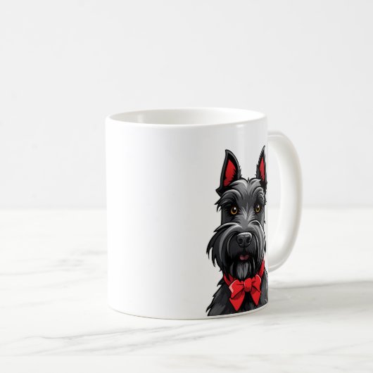 Scottish Terrier Koffiemok (Voorkant rechts)