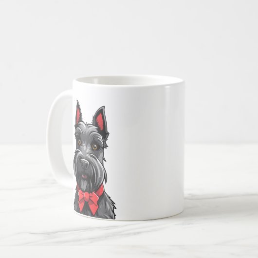 Scottish Terrier Koffiemok (Voorkant links)