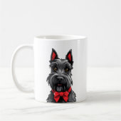 Scottish Terrier Koffiemok (Links)
