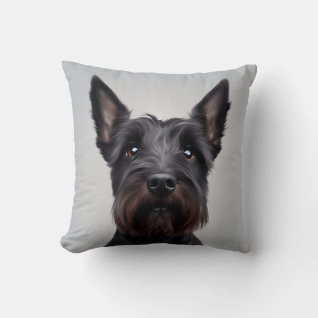 Scottish Terrier Kussen (Voorkant)