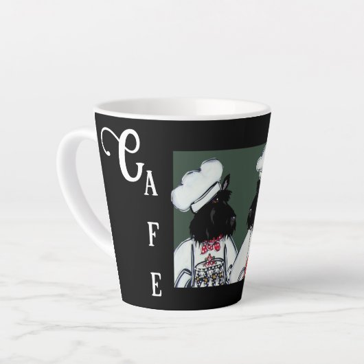 SCOTTISH TERRIER LATTE MOK (Linkerhoek)