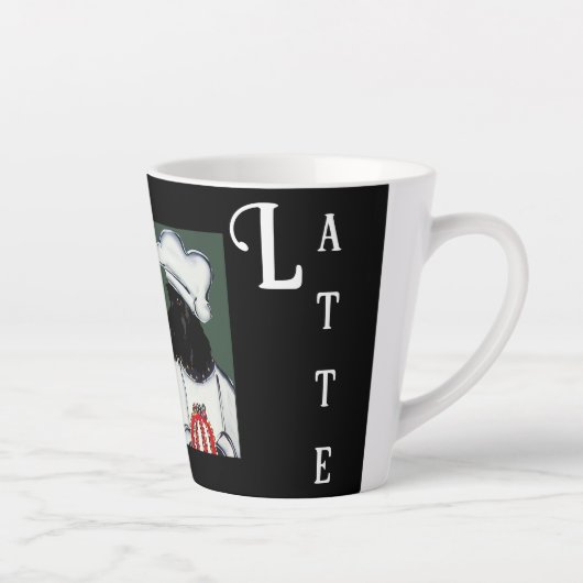 SCOTTISH TERRIER LATTE MOK (Rechts)