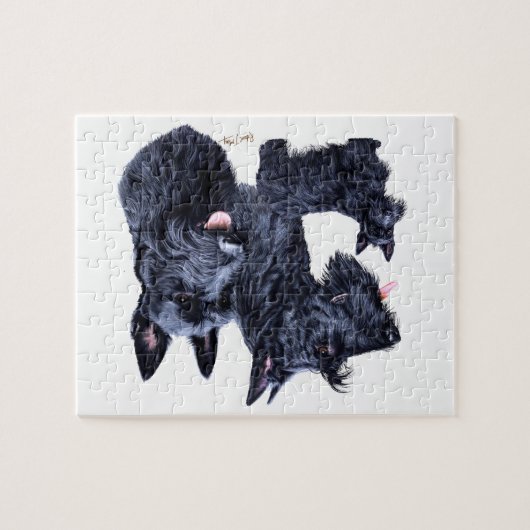 Scottish Terrier Legpuzzel (Horizontaal)