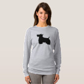 Scottish Terrier Long Sleeve Shirt (Voorkant volledig)