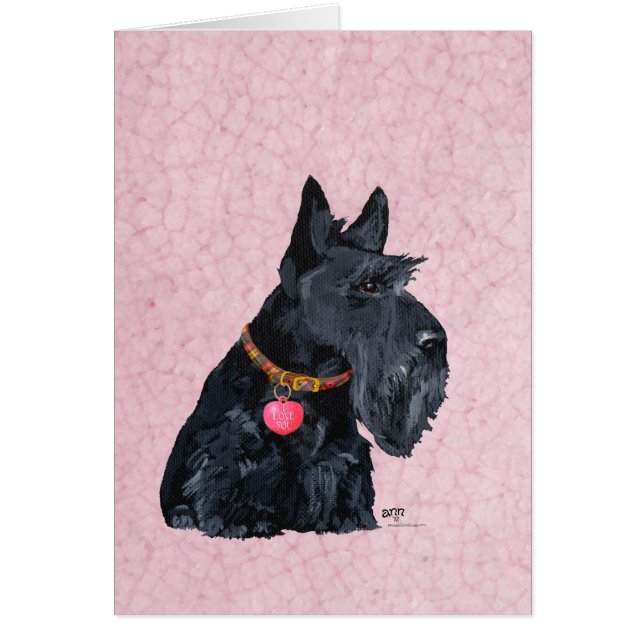 Scottish Terrier Love (Voorkant)