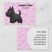 Scottish Terrier Love Visitekaartje (Voorkant / Achterkant)