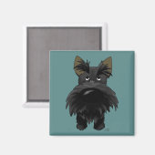 Scottish Terrier Magnet (Voorkant / Achterkant)