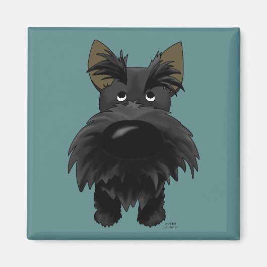 Scottish Terrier Magnet (Voorkant)
