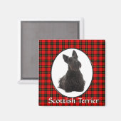 Scottish Terrier Magnet (Voorkant / Achterkant)