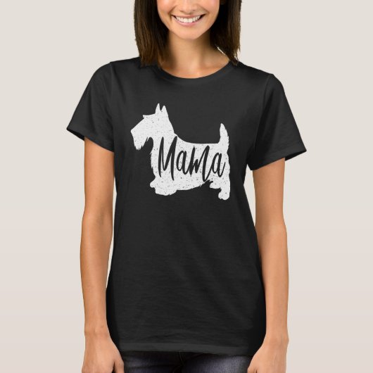 Scottish Terrier Mama Sealyham Ideas T-shirt (Voorkant)
