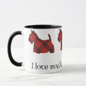 Scottish Terrier Maxwell Tartan Mok (Links)