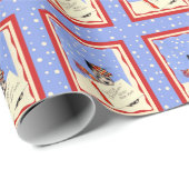 Scottish Terrier Merry Happy Nieuwjaar Cadeaupapier (Rol Hoek)