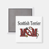 Scottish Terrier MOM Gifts Magneet (Voorkant / Achterkant)