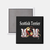 Scottish Terrier MOM Gifts Magneet (Voorkant / Achterkant)