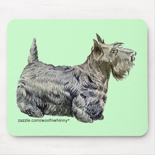 Scottish Terrier Muismat (Voorkant)