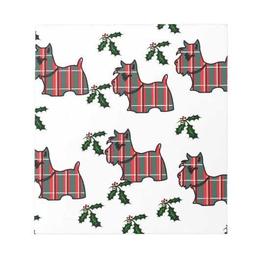 SCOTTISH TERRIER NOTITIEBLOK (Voorkant)