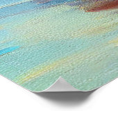 Scottish Terrier op een peddel: Een Schilderachtig Poster (Hoek)