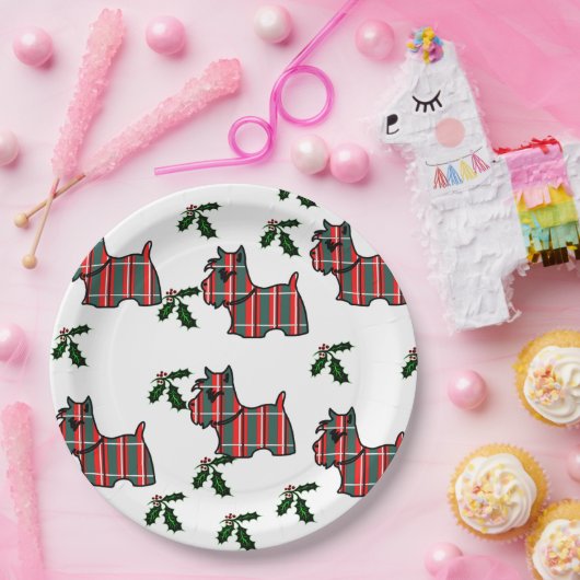 Scottish Terrier Papieren Bordje (Feest)