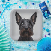 Scottish Terrier Papieren Bordje (Feest)