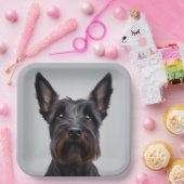 Scottish Terrier Papieren Bordje (Feest)
