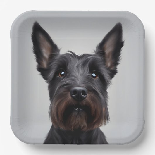 Scottish Terrier Papieren Bordje (Voorkant)