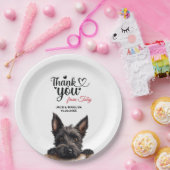 Scottish Terrier Papieren Bordje (Feest)