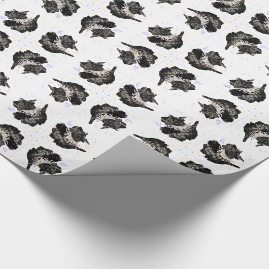 Scottish Terrier Party Cadeaupapier (Hoek)