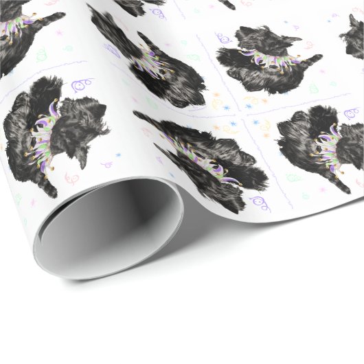 Scottish Terrier Party Cadeaupapier (Rol Hoek)