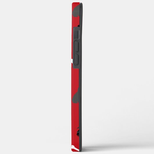 Scottish Terrier Paws and Botten Red Case-Mate iPhone Case (Achterkant / Links)