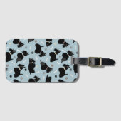 Scottish Terrier Paws en Botten Bagagelabel (Voorkant (horizontaal))